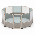 8-Panel Modular Indoor/Outdoor Pet Playpen with Door