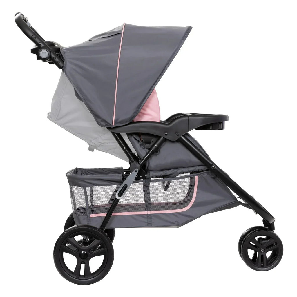 2026 NewBaby Trend EZ Ride Travel System Stroller - Pink Flamingo