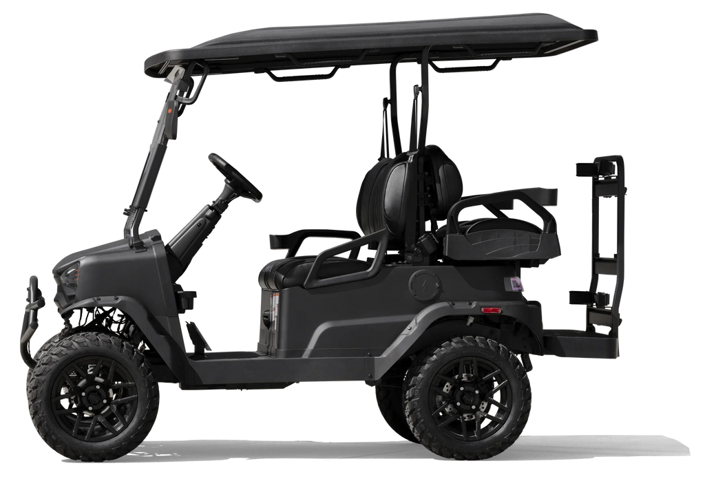 2026 NewColeman Powersports CGC2 51.2V Electric Utility Golf Cart, 4-Seater Vehicle Up to 20 MPH & 40 Miles Range, 5kW Motor, LCD Display & Rear Storage, Ages 16 and Up, Matte Black
