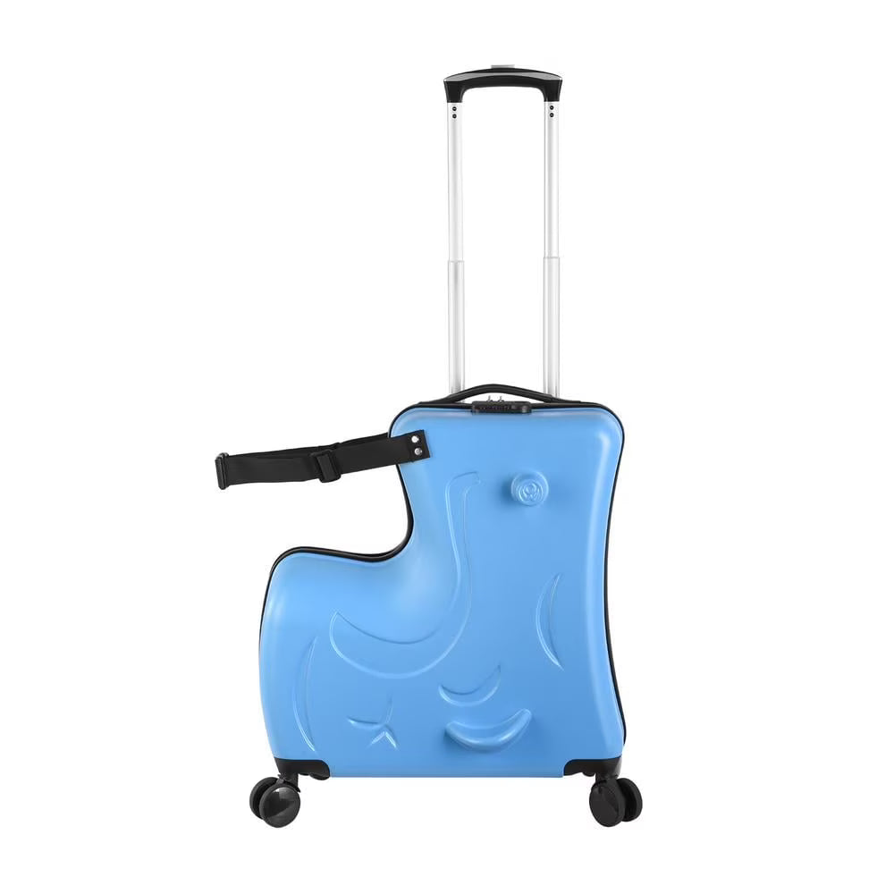 2026 NewTOHU Kids Luggage, Kids Ride-on Luggage with Spinner Wheels Suitcase, Kid's Ride-On Suitcase Help Your Child Relax