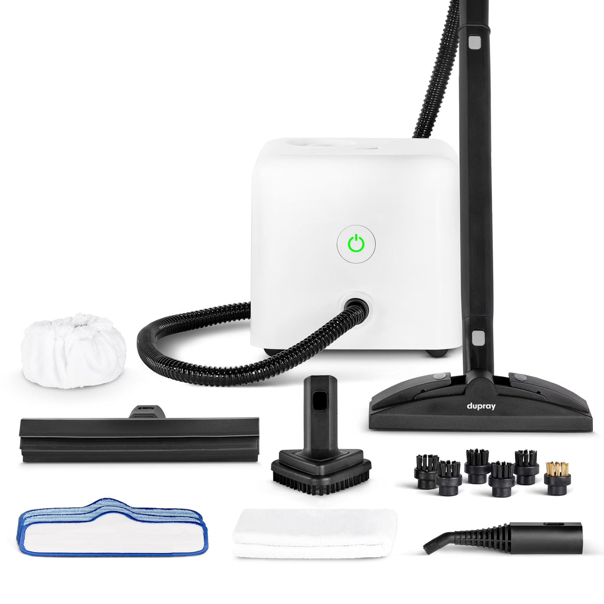 2026 NewDupray Neat Steam Cleaner 17-Piece Kit �?Our bestselling multipurpose steam cleaner with all the tools to clean, detail, sanitize*, deodorize floors, grout, bathrooms, kitchens and more. 1500w