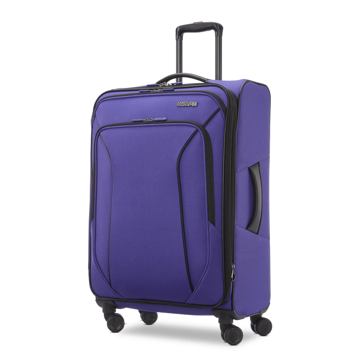 2026 NewAmerican Tourister X-Lite 3-Piece Luggage Set with Spinner Wheels - Light Grey