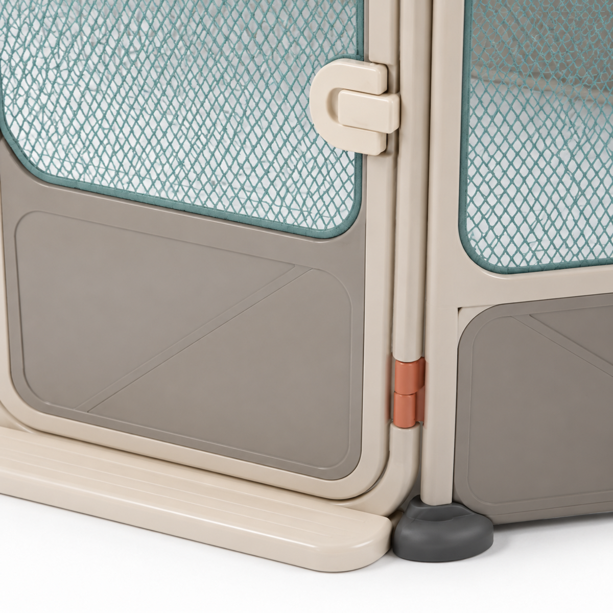 8-Panel Modular Indoor/Outdoor Pet Playpen with Door