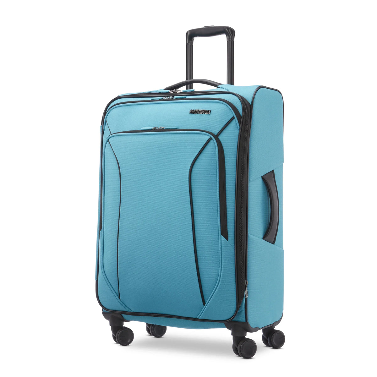 2026 NewAmerican Tourister X-Lite 3-Piece Luggage Set with Spinner Wheels - Light Grey