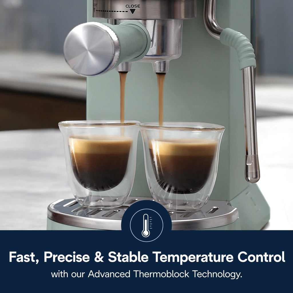 2026 NewDe’Longhi Dedica Duo Espresso Machine, Compact Size with Built in Frother for Latte Art, Brew Espresso, Cold Brew, Lattes & More, Stainless Steel