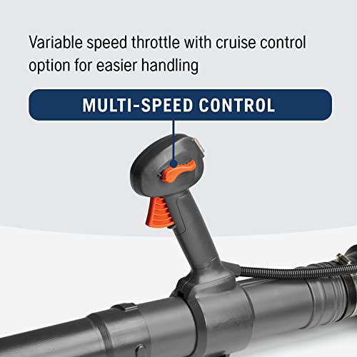 Husqvarna 150BT Gas Backpack Leaf Blower, 51cc 2.16HP, 765CFM 270MPH, Ergonomic Design