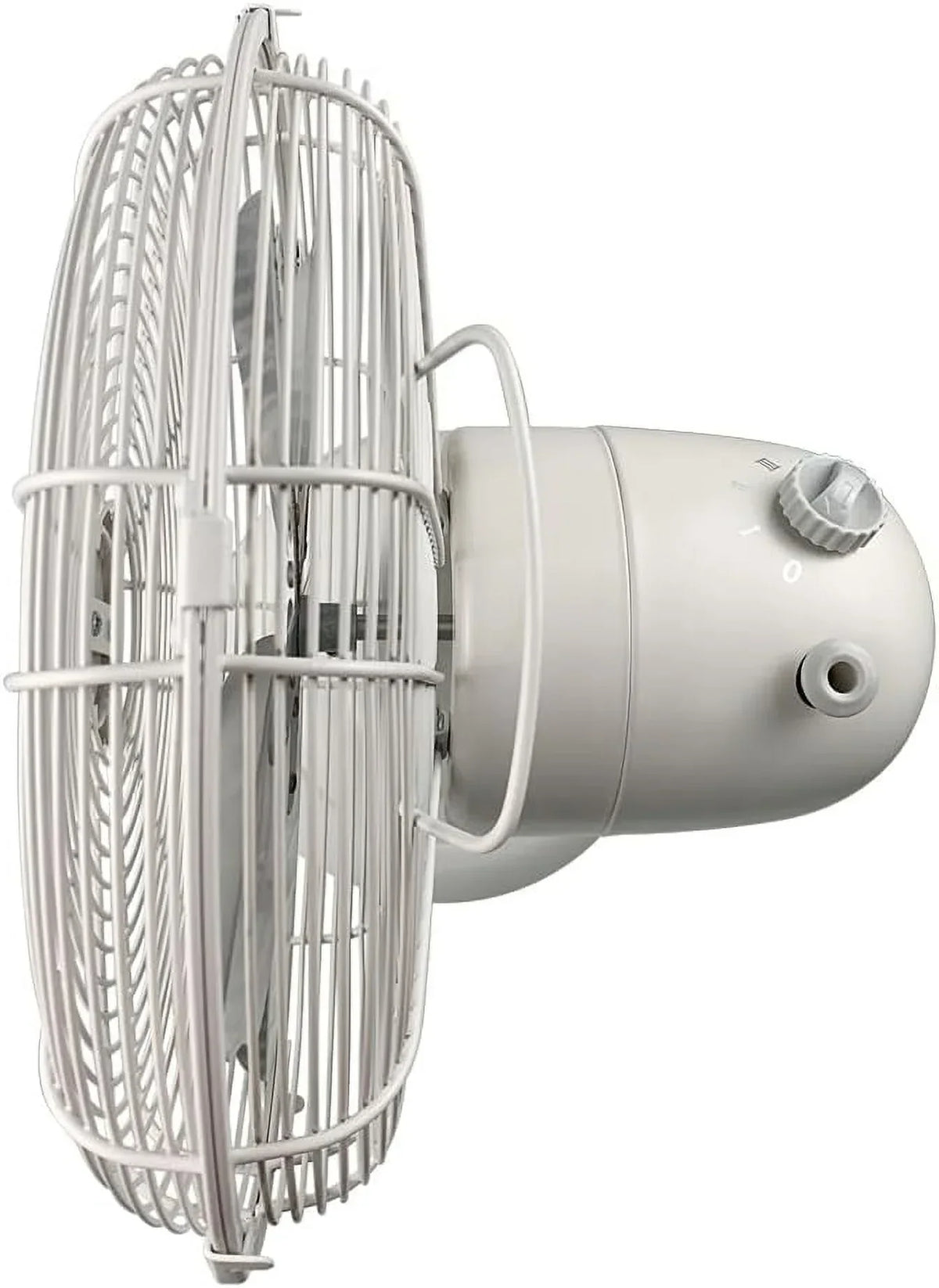 2026 NewGood Housekeeping Retro All-Metal Table Fan (92618) with 3 Speed Settings, Wide Oscillation, and Carrying Handle"