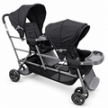 Joovy Big Caboose Triple Stroller, 2020, Black