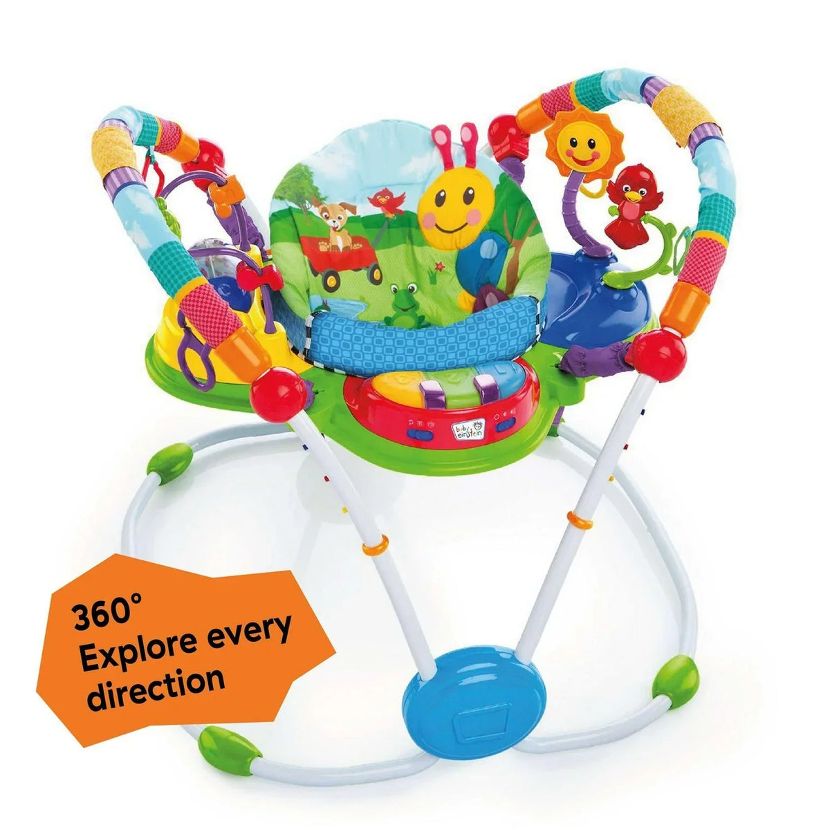 2026 NewBaby Einstein Neighborhood Friends Activity Jumper with Lights and Melodies