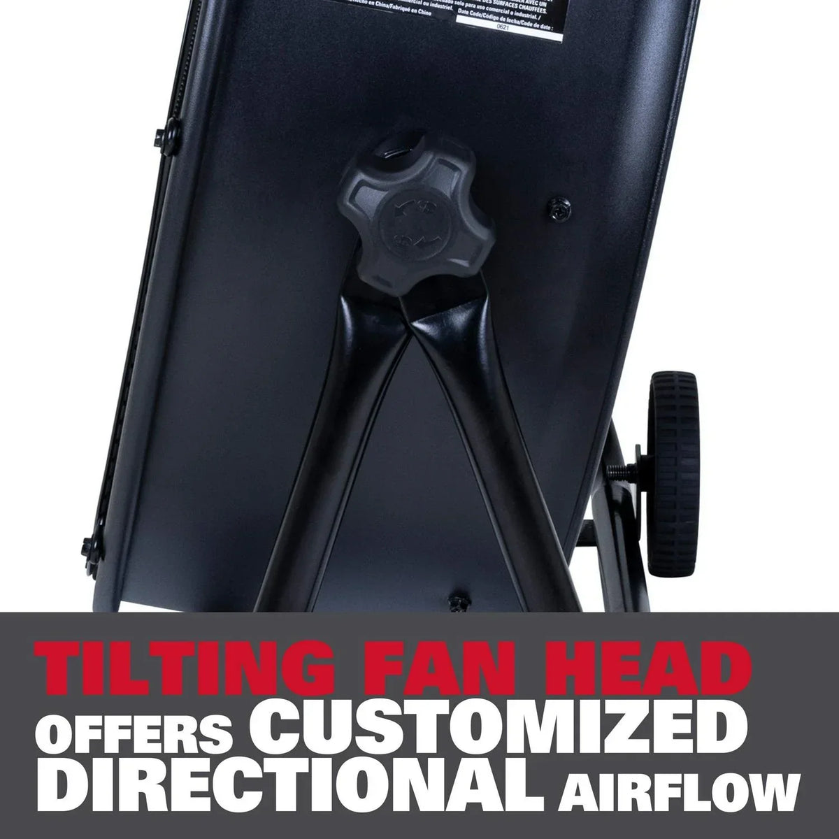 2026 NewEcomax 24 Inch High Velocity Drum Floor Fan. Industrial. 3-Speed. Adjustable Tilt