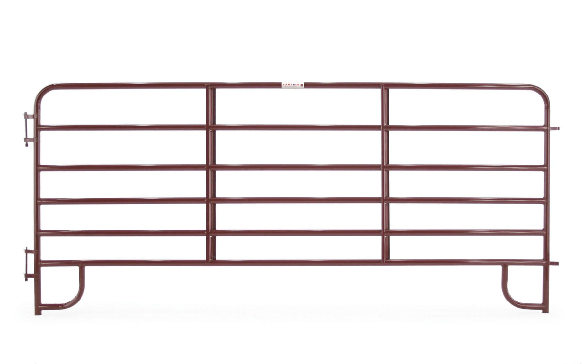 Tarter ECR12 Corral Panel. Steel. Red. Powdercoated
