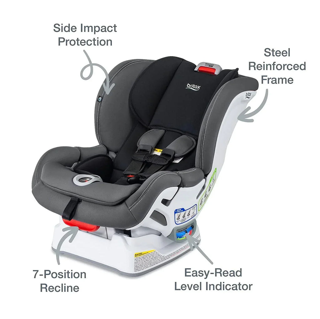 2026 NewBritax Marathon Clicktight Convertible Car Seat. Mod Black SafeWash
