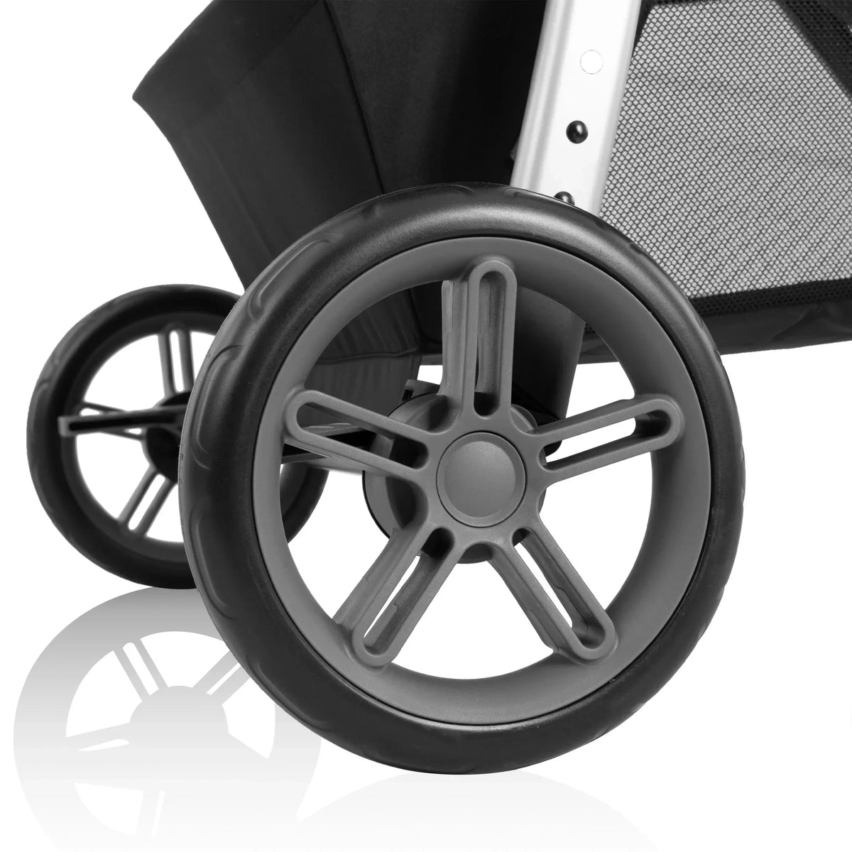 2026 NewEvenflo Omni Plus Modular Travel System with LiteMax Sport Infant Car Seat, Mylar Gray, Unisex