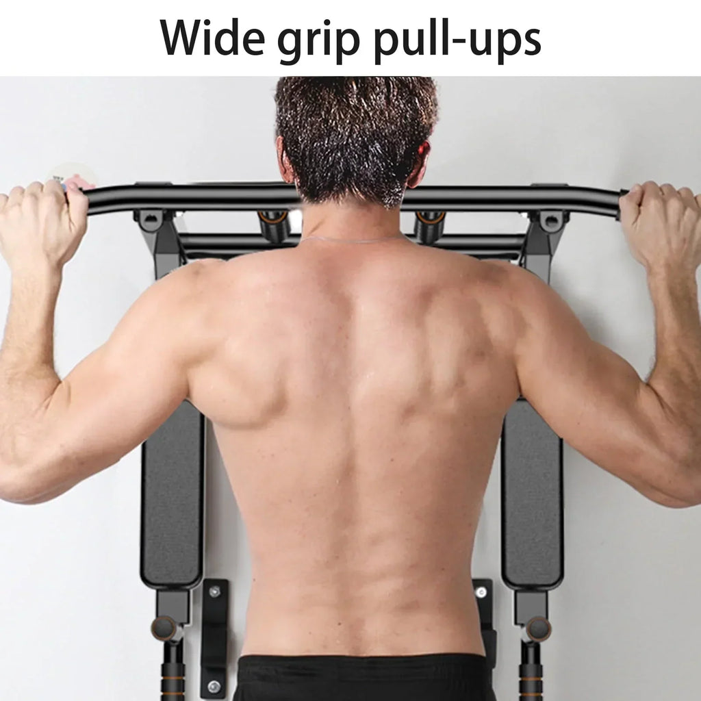 2026 NewDual-Use Wall-Mounted Pull-up Bar for Home Gym Strength Training Equipment Chin Up Steel Bar