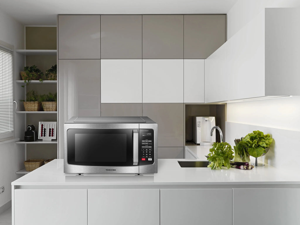 2026 NewToshiba MLEM16PST 1.6 Cu. Ft. Microwave with Inverter Technology, Stainless Steel