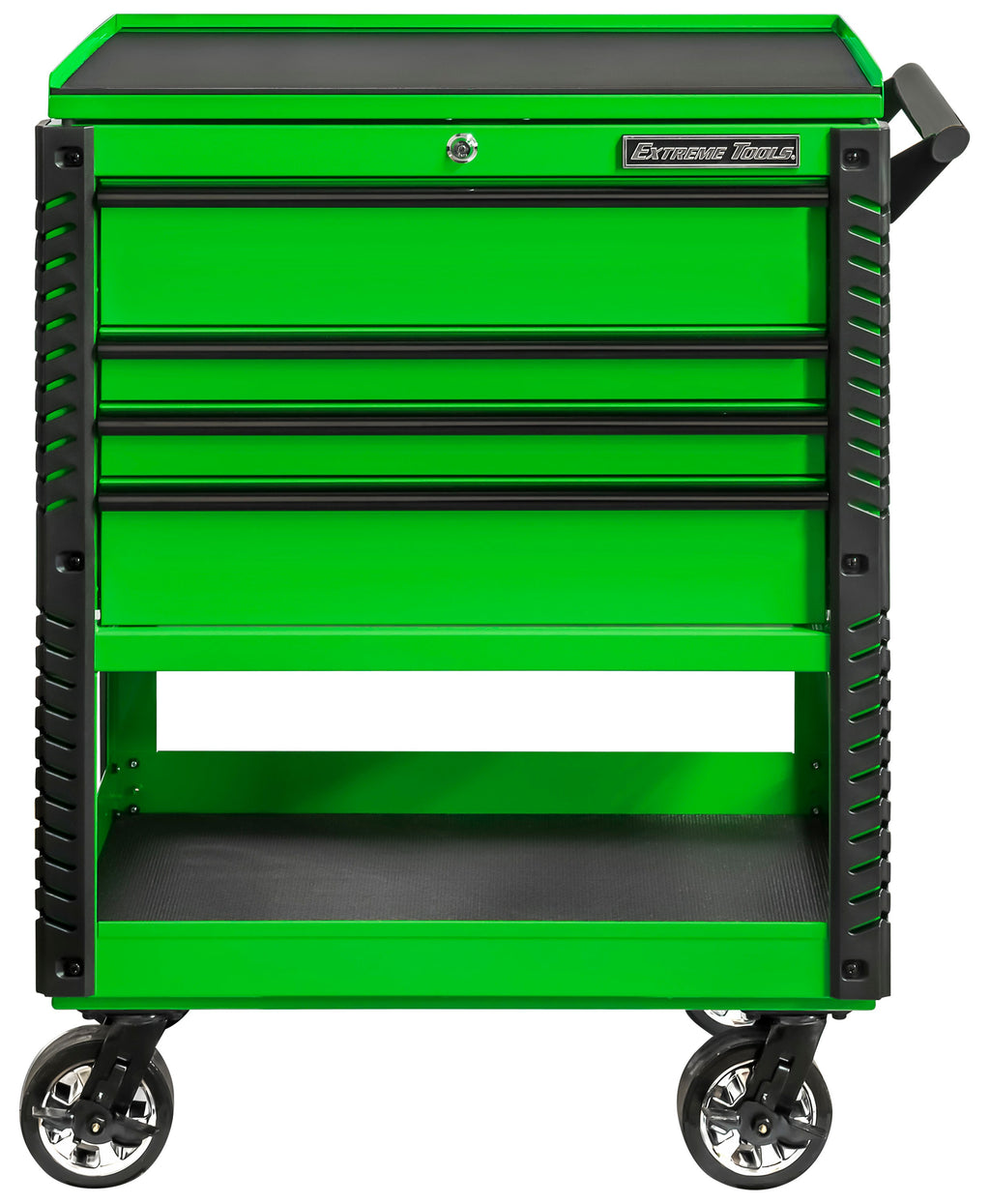 Extreme Tools EX Tool Cart Series 33-in W x 44.25-in H 4 -Drawer Steel Rolling Tool Cabinet ( Green )