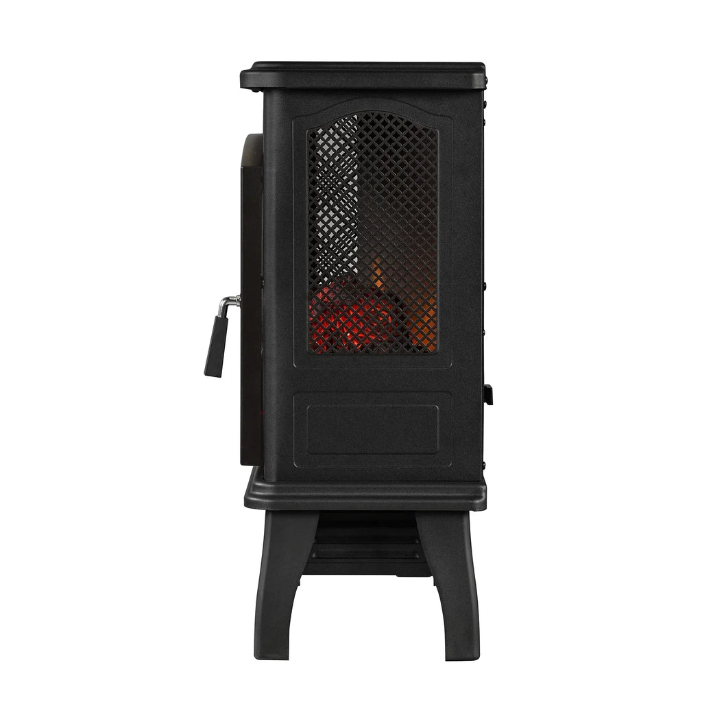 2026 NewClassicFlame 17.5"W Infrared Quartz Electric Stove Heater, Insignia Blue
