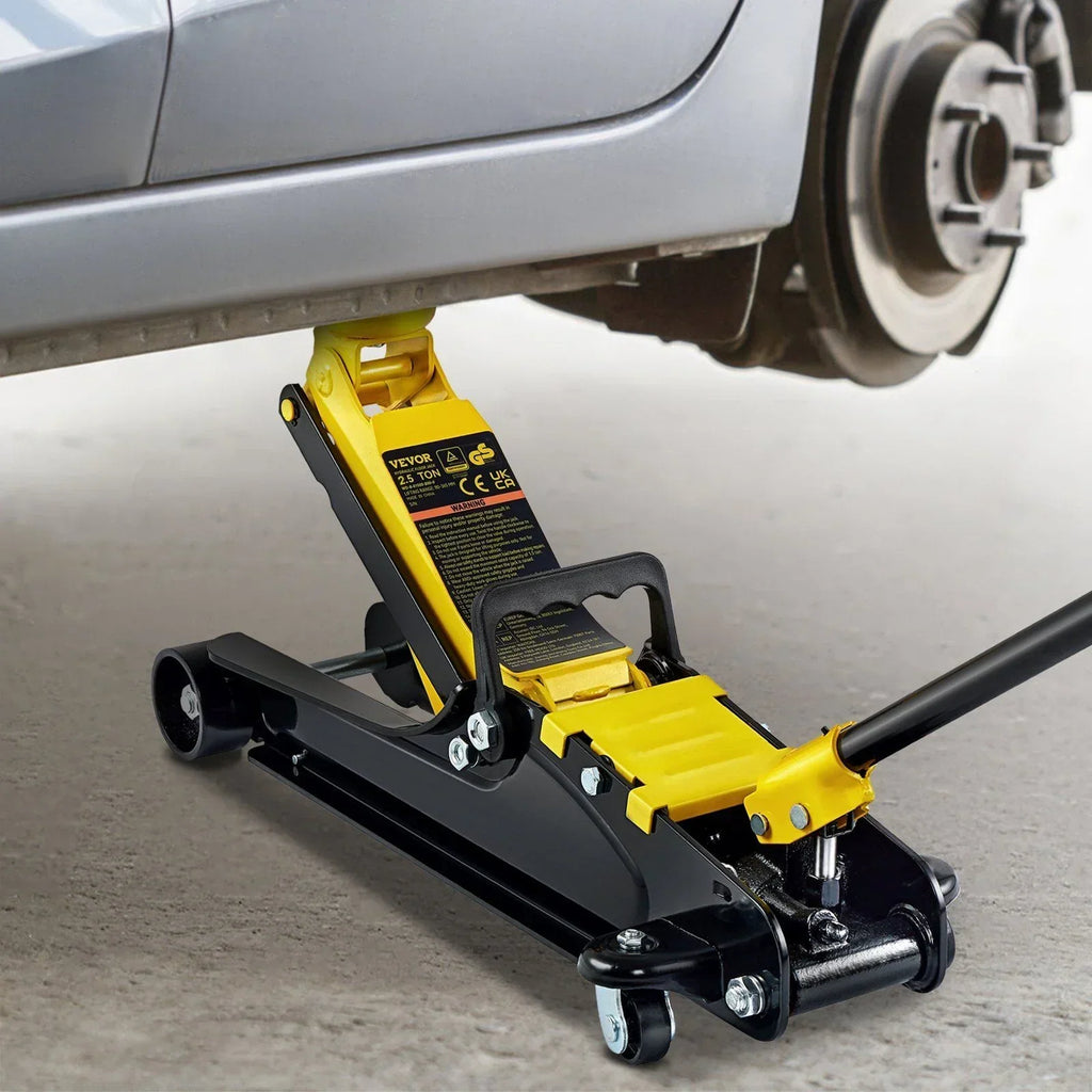2026 New2.5 Ton Low Profile Floor Jack - Heavy Duty Steel Hydraulic Pump for Cars & SUVs