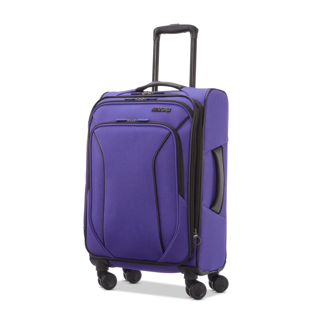 2026 NewAmerican Tourister X-Lite 3-Piece Luggage Set with Spinner Wheels - Light Grey