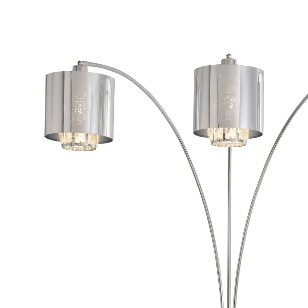 2026 NewNOVA OF CALIFORNIA Marilyn 3 Light Arc Floor Lamp - Weathered Brass