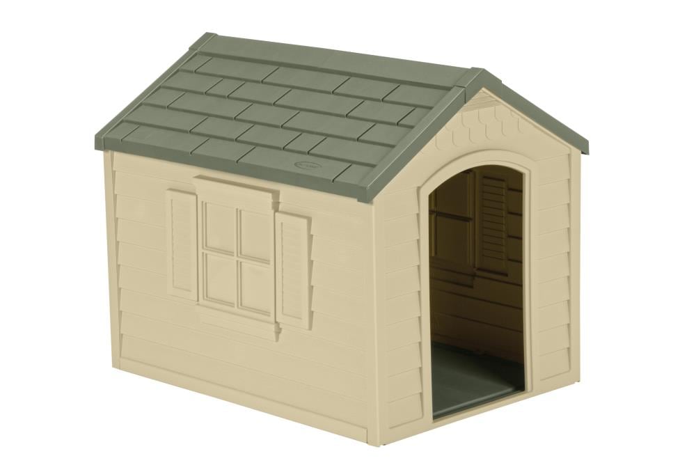 Suncast Plastic Outdoor Large (71- 90-lb) Dog