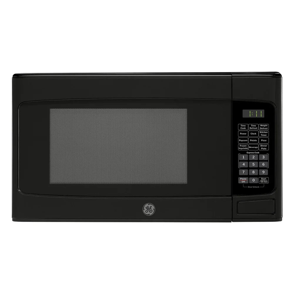 2026 NewGE GCST11N1WSS 1.1 cu. ft. Countertop Microwave Oven 950 Watts Stainless Steel Bundle with 2 YR CPS Enhanced Protection Pack