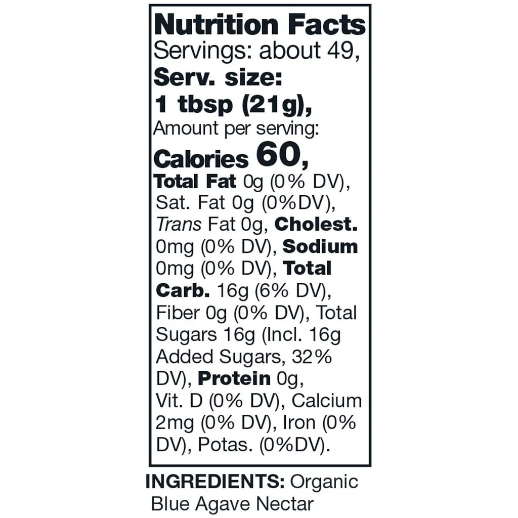 Kirkland Signature Organic Blue Agave, 36 oz, 2 - Count