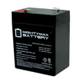 Mighty Max Battery 6V 4.5AH SLA Multipurpose Rechargeable Battery Rechargeable Sealed lead acid 645 Backup power Batteries