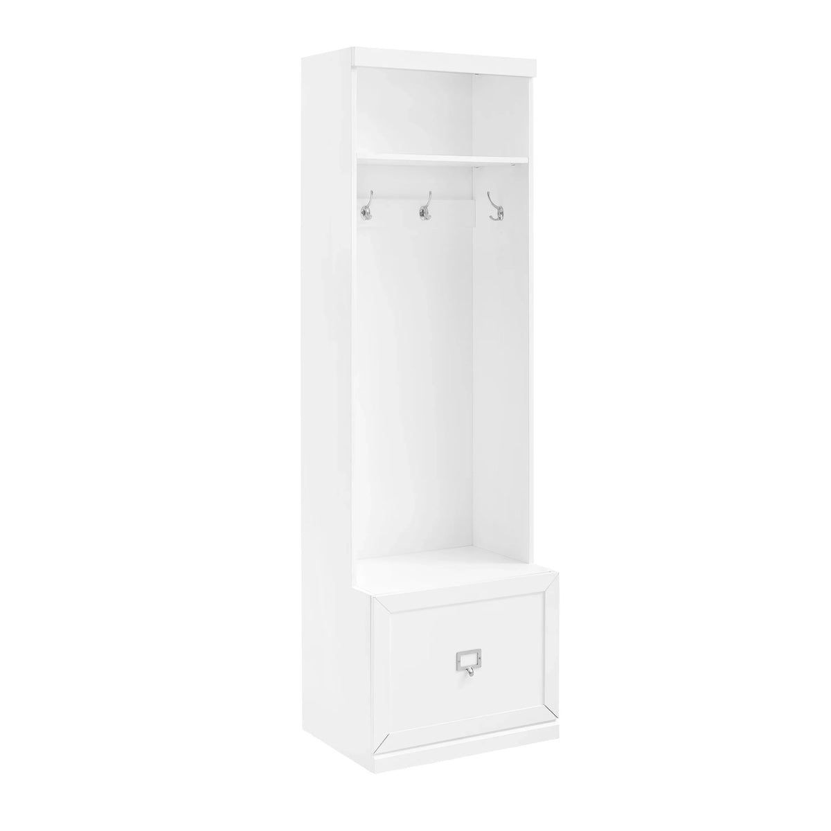 2026 New Crosley Furniture Harper Hall Tree in White