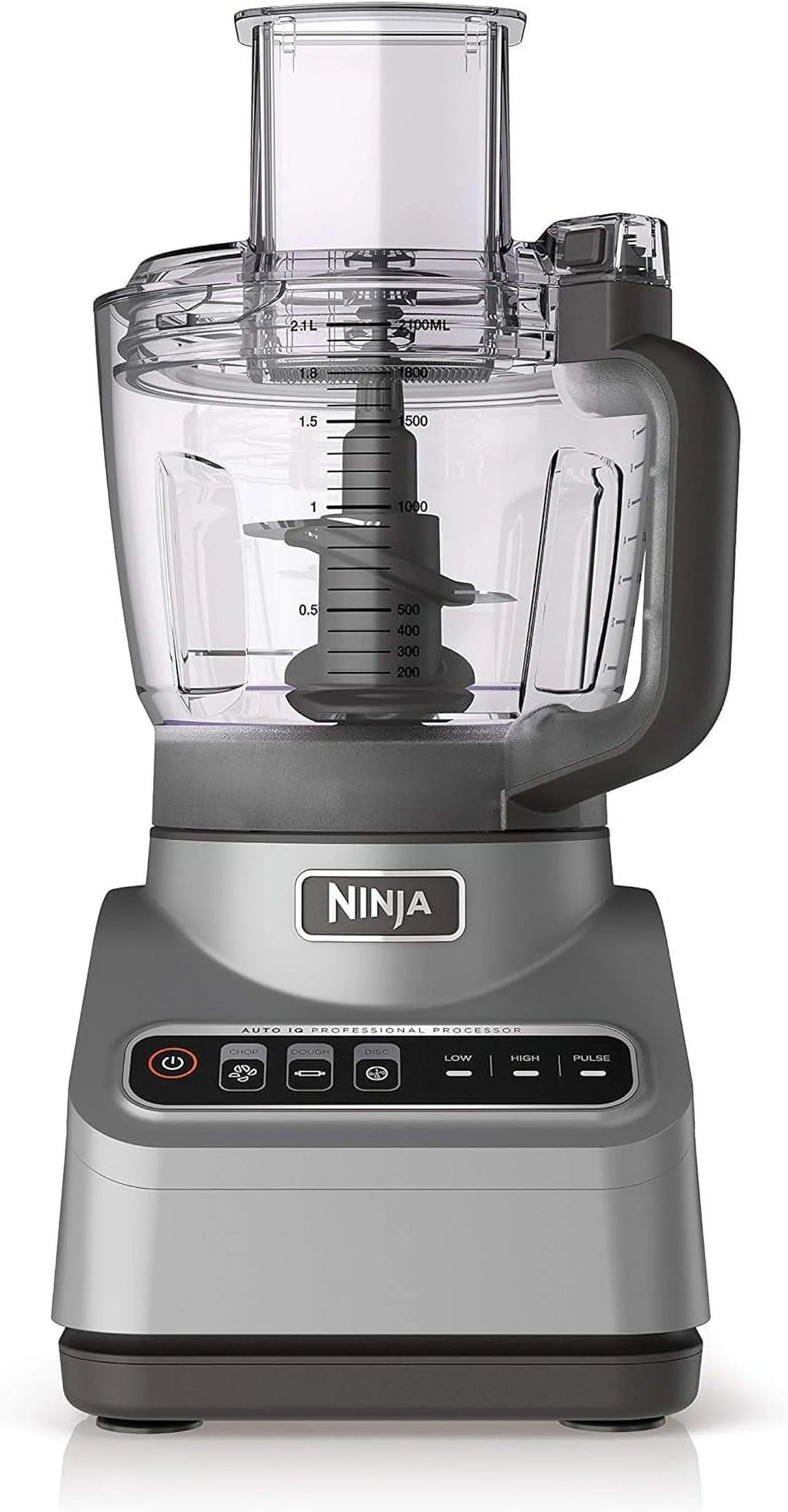 2026 NewRestored Ninja Professional Plus Refurbished 9 Cup Food Processor, Silver (Refurbished)