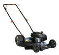 2026 NewSENIX Gas Lawn Mower, 21-Inch, 125 cc 4-Cycle Briggs & Stratton Engine, 2-In-1 Push Lawnmower, 6-Position Height Adjustment with 11-Inch Rear Wheels, LSPG-M4, Blue