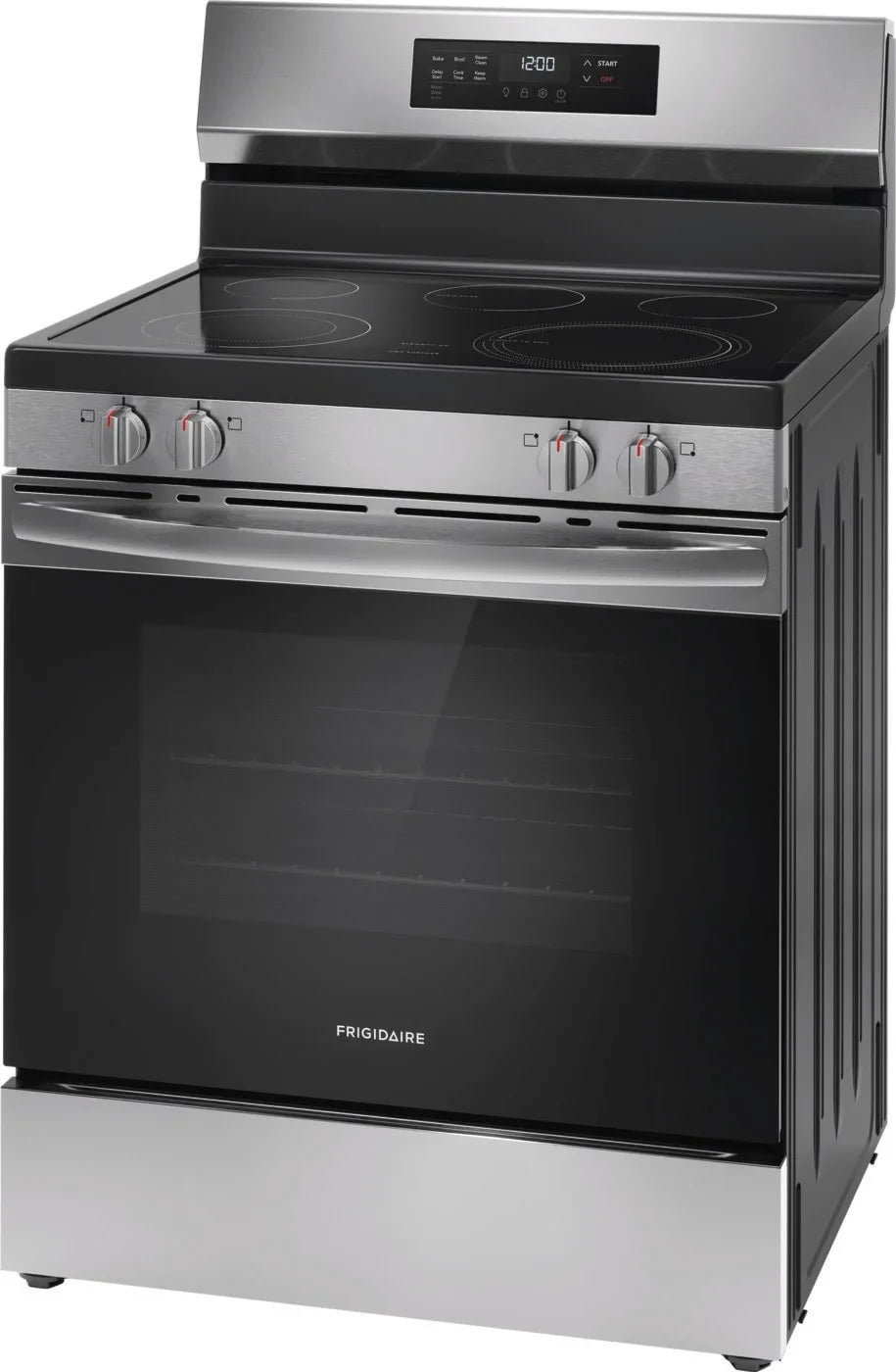 2026 NewFrigidaire FCRE3062AS 30" Electric Range with Steam Clean, Stainless Steel
