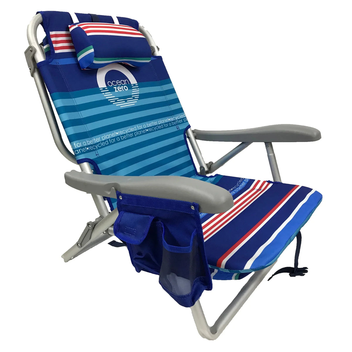 2026 New (2 pack) Ocean Zero Deluxe Backpack Chair Striped
