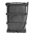 2026 NewFCMP Outdoor WG4000-GRY Home Outdoor Wood Grain Rain Water Catcher Barrel