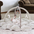 2026 New5-in-1 Thick & Plush Play Gym, Convertible Stage-Based Developmental Activity Gym & Play Mat from Baby to Toddler, Ball Pit, Pet Cushion, Balls are not Included