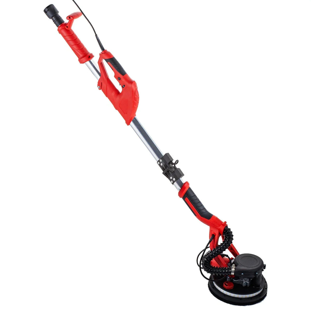 2026 NewDrywall Sander 850W, Electric Drywall Sander, Electric Sander, with LED Strip Light and Vacuum Bag, Variable Speed 800-1750 RPM, Foldable Sheetrock Sander, with Telescope Handle, Wall Sander