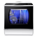 2026 NewAIRMSEN Portable Countertop Dishwasher with 5-Liter Built-in Water Tank and Air-Dry Function, 5 Washing Programs Mini Dishwasher, AE-TDQR03