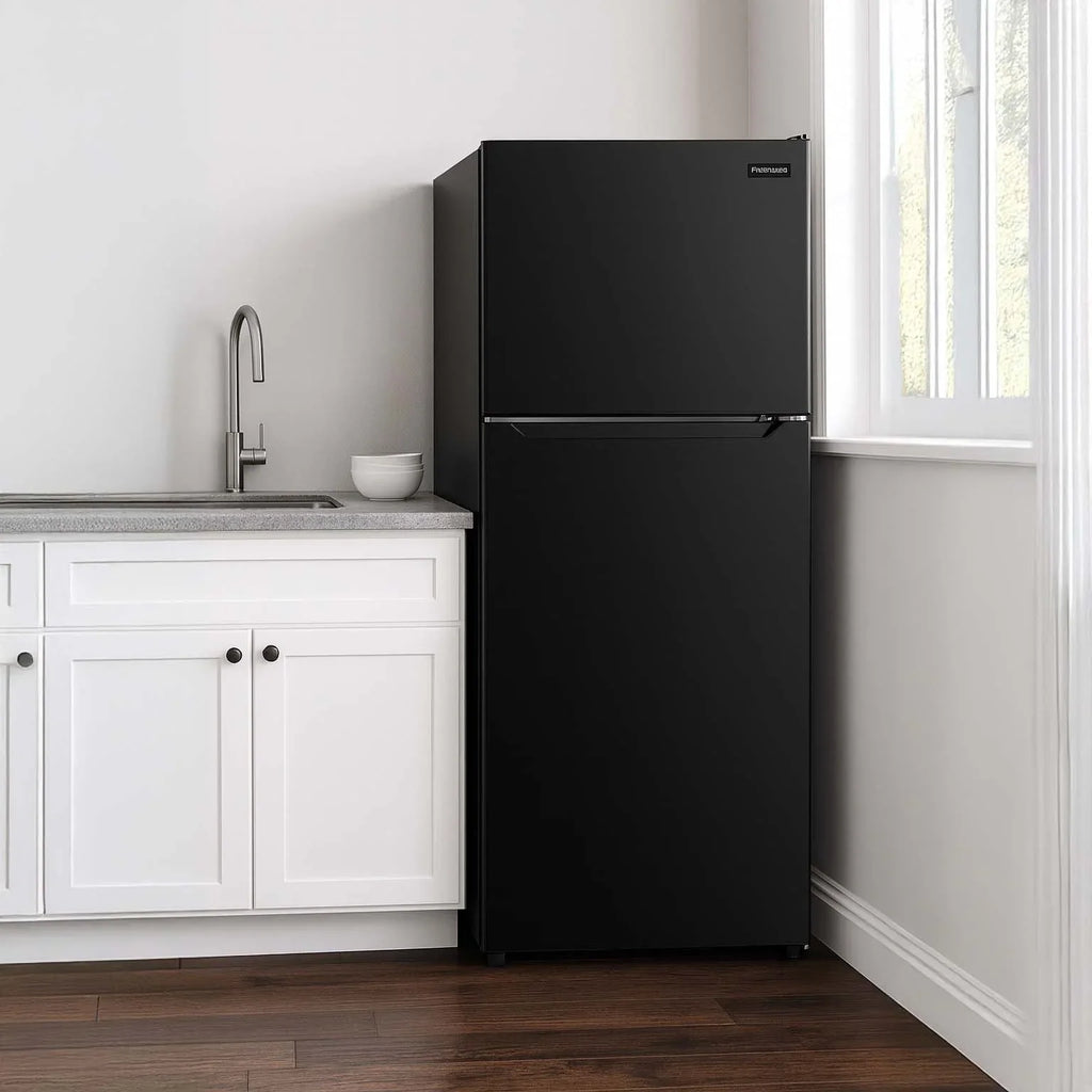 2026 NewFrigidaire 10 Cu. Ft. Top Mount Refrigerator, Frost Free, Platinum, EFR1033-SS-6Com