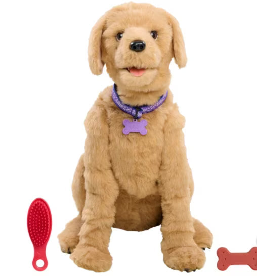 2026 NewFurReal Biscuit My Lovin" Pup-22 INCH- Responds To Voice Commands- Animatromic Motion Activated Life Size