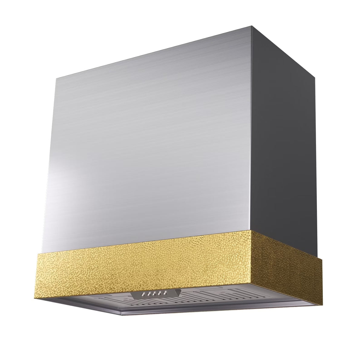 2026 New Akicon Range Hood 30 Inch, 600 CFM Ducted Vent Hood, Stainless Steel Box Kitchen Hood with 2 LED Lights, Removable Baffle Filters