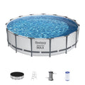 2026 NewBestway Steel Pro MAX 15' x 42" Round Above Ground Swimming Pool Set