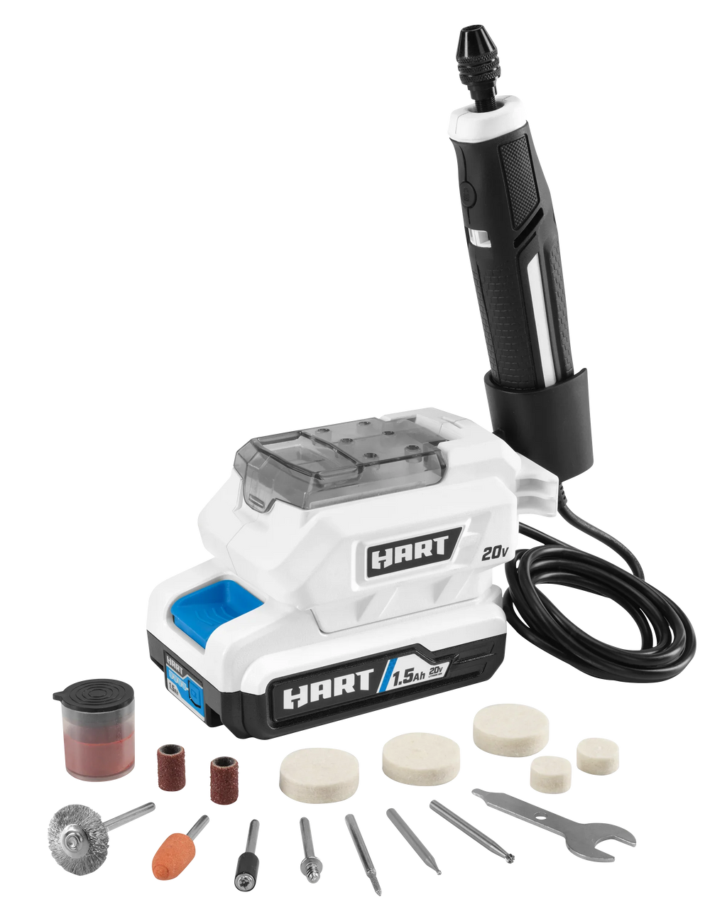 2026 NewHART 20-Volt Cordless Precision Craft Rotary Tool Kit, Gen2