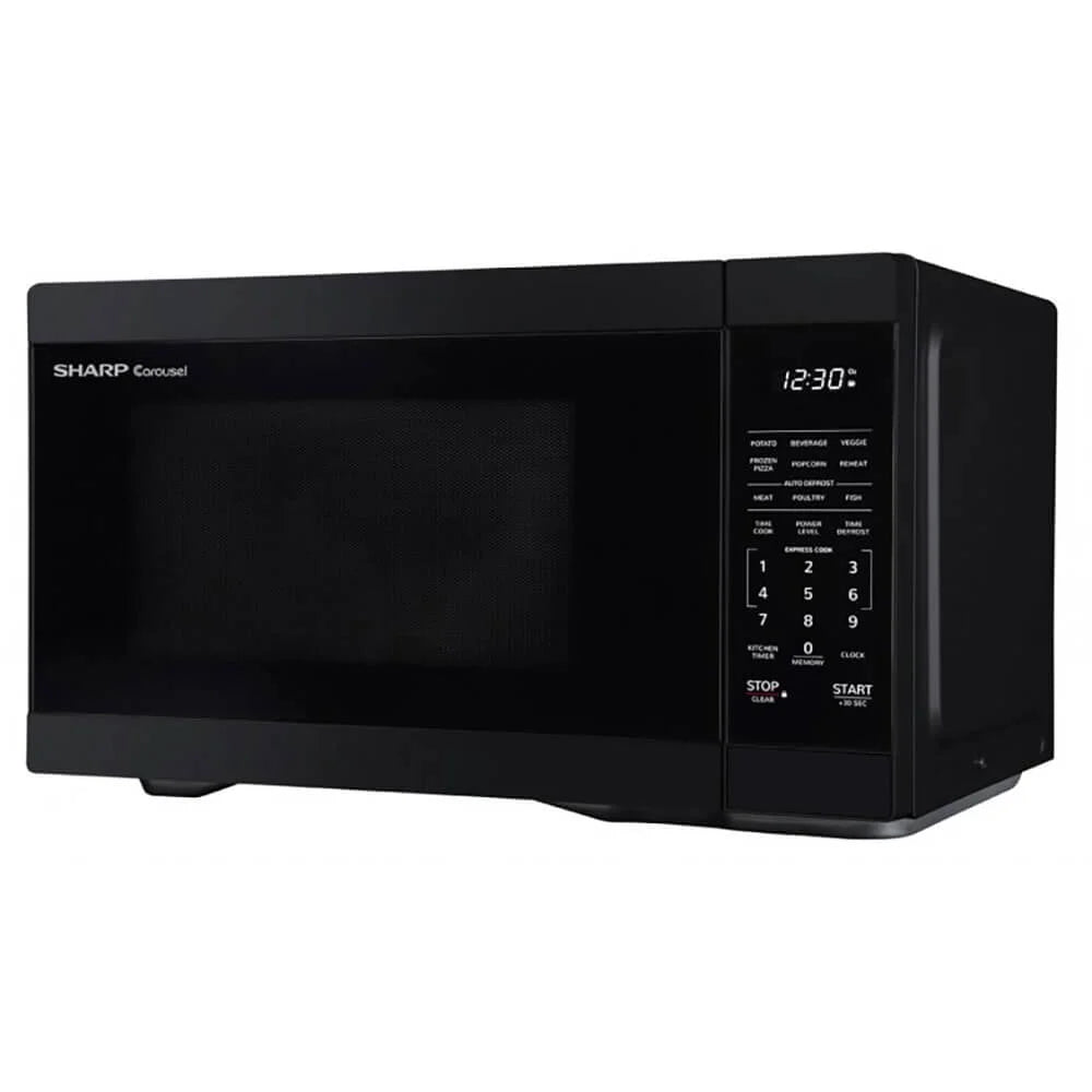 2026 NewSharp 1.1 cu. ft. 1000W Countertop Microwave Oven, Black