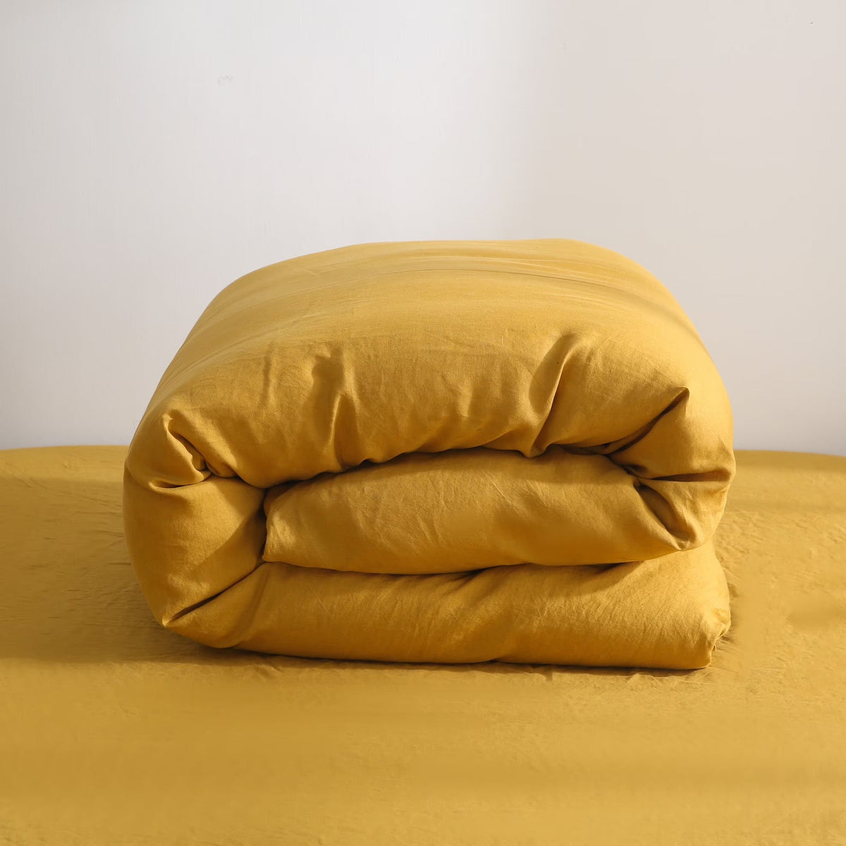 2026 New100% Pure Linen Duvet Cover with Button Closure and Corner Ties Soft & Breathable - Natural Full/Queen