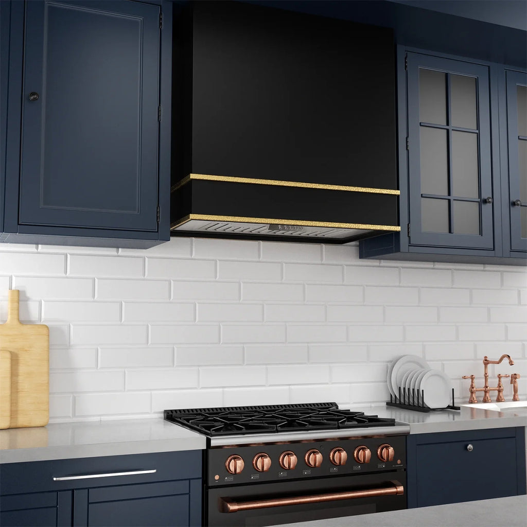 2026 New Akicon Range Hood 30 Inch, 600 CFM Ducted Vent Hood, Stainless Steel Box Kitchen Hood with 2 LED Lights, Removable Baffle Filters