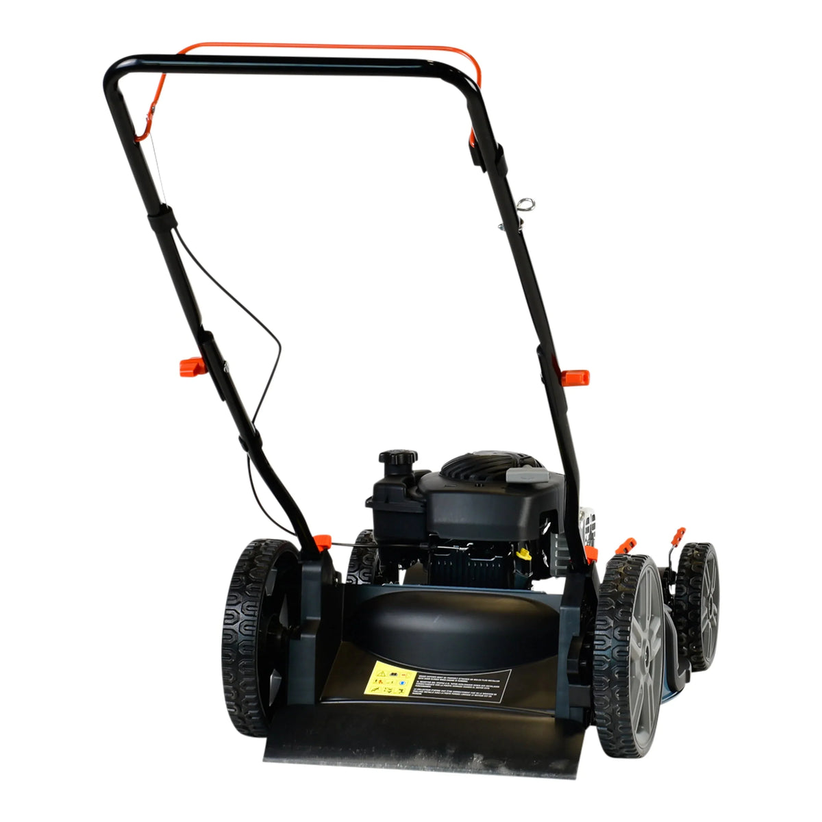 2026 NewSENIX Gas Lawn Mower, 21-Inch, 125 cc 4-Cycle Briggs & Stratton Engine, 2-In-1 Push Lawnmower, 6-Position Height Adjustment with 11-Inch Rear Wheels, LSPG-M4, Blue