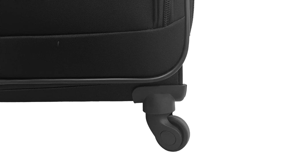 2026 New Protege 4-Piece Softside Luggage Set, Black