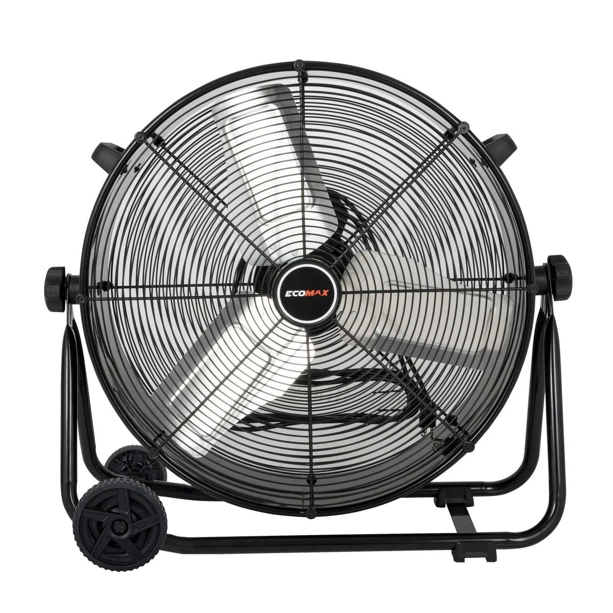 2026 NewEcomax 24 Inch High Velocity Drum Floor Fan. Industrial. 3-Speed. Adjustable Tilt