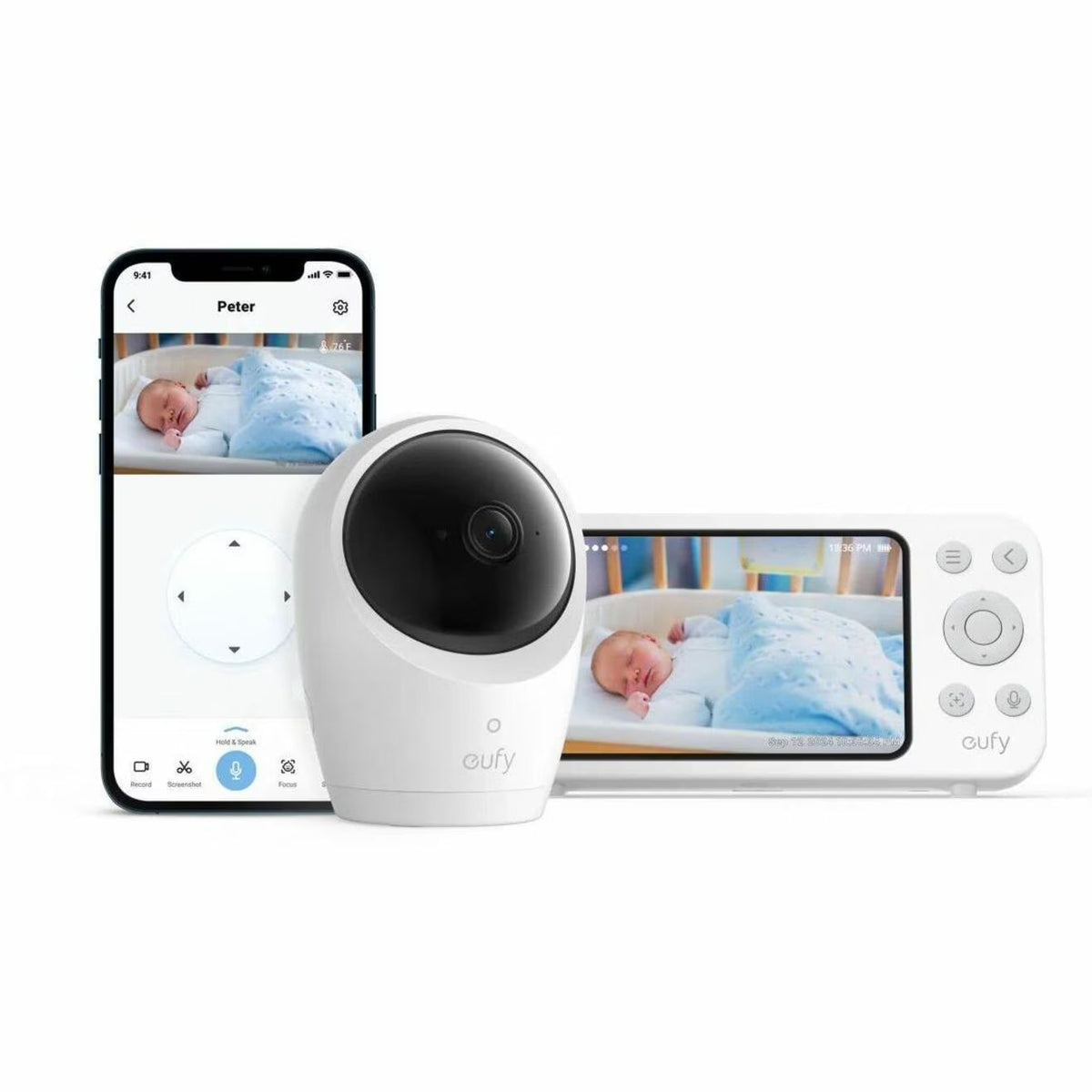 2026 NewEufy Baby Monitor E20 with 2K Camera