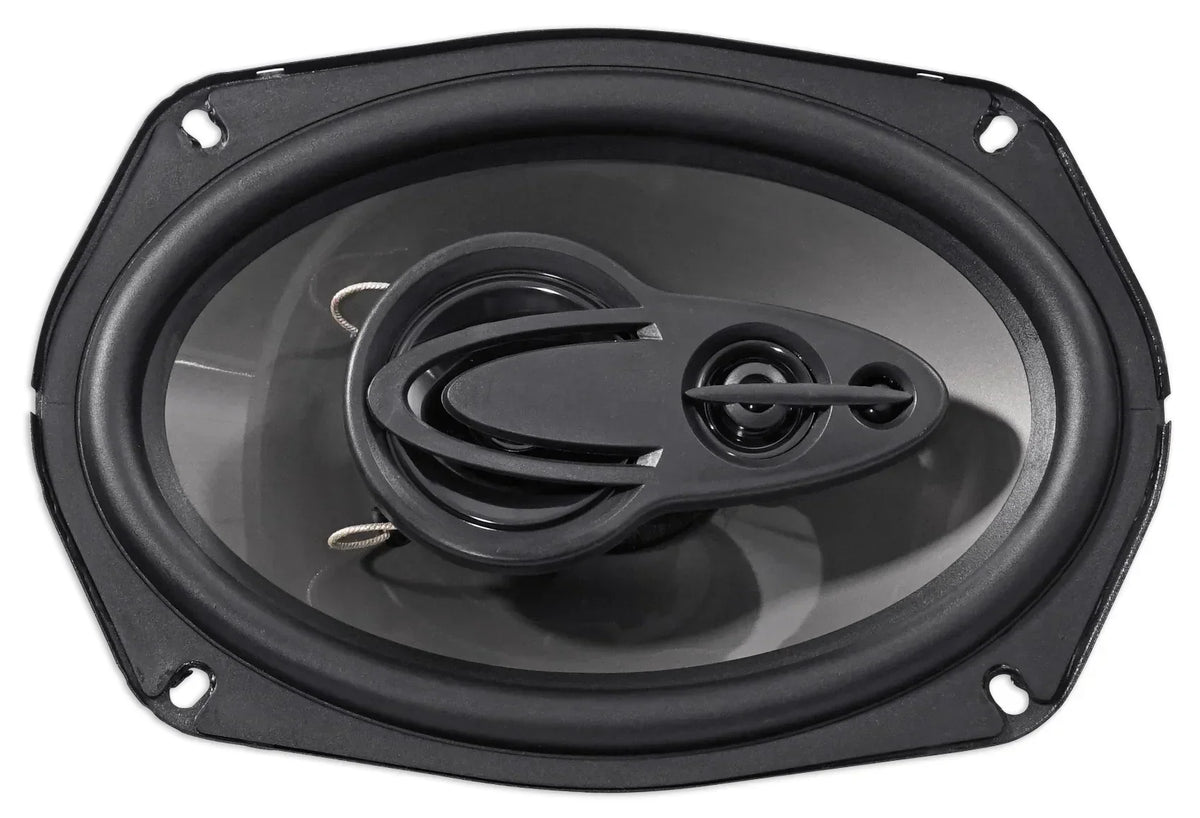 2026 New(4) Rockville RV69.4A 6x9" 1000w 4-Way Car Speakers+Quad Speaker Enclosure Box